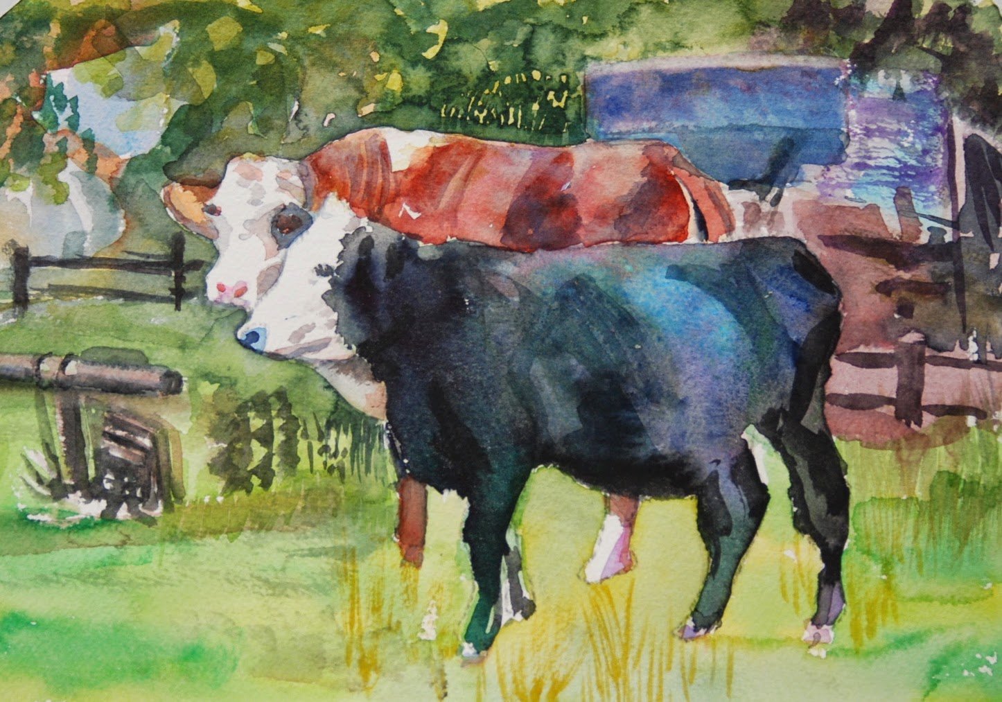 Image of Blue Cow