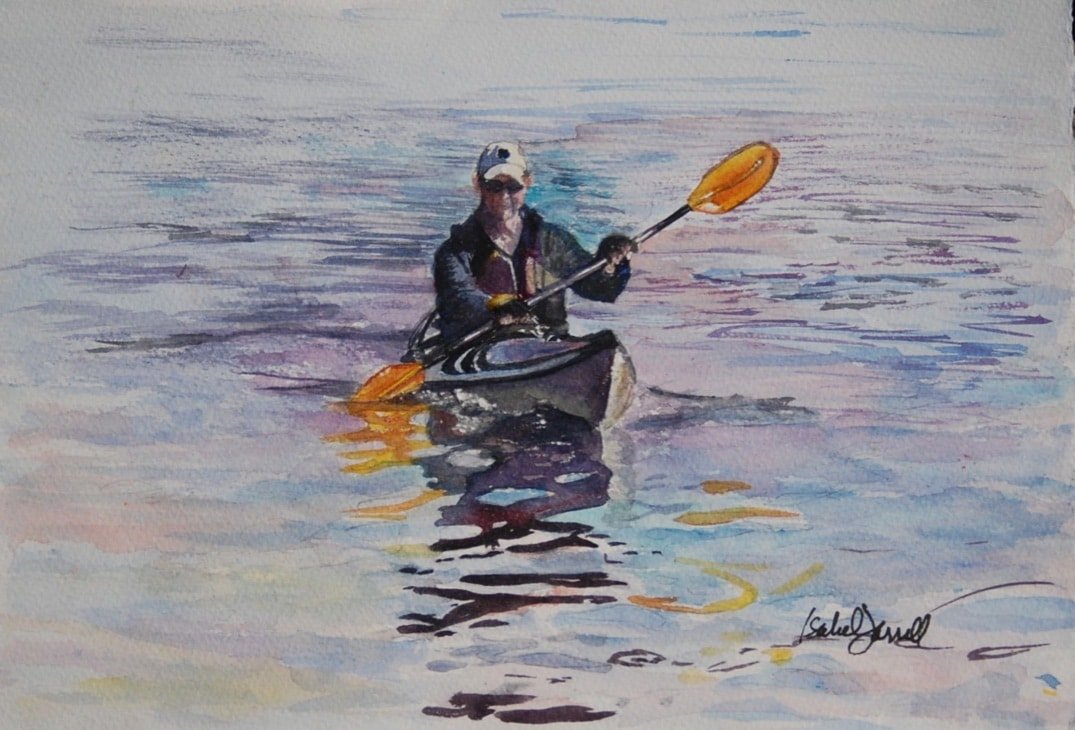 Image of Few Kayaking